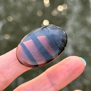 Cabochão de Obsidiana, Litoterapia, pedra protetora