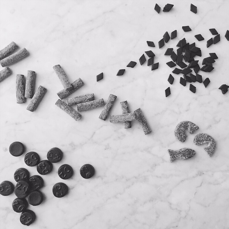 Salty Black Licorice Variety Pack 7 Items Etsy UK