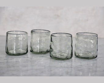 Hand blown Rocks Glasses/ Tumblers from Mexico