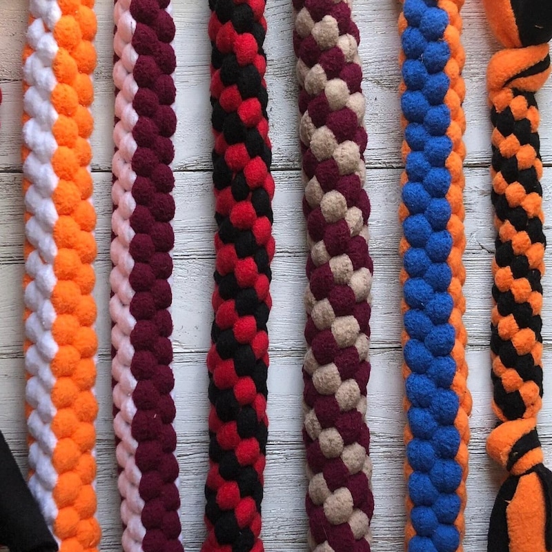 Knotted Dog Toy Fleece - Etsy