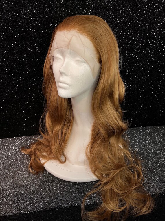 Light Brown Lace Front Wig Loose Curl Hair Drag Queen Wig Wigs for Women Men Wig for Cosplay Costumes or Theatre Etsy