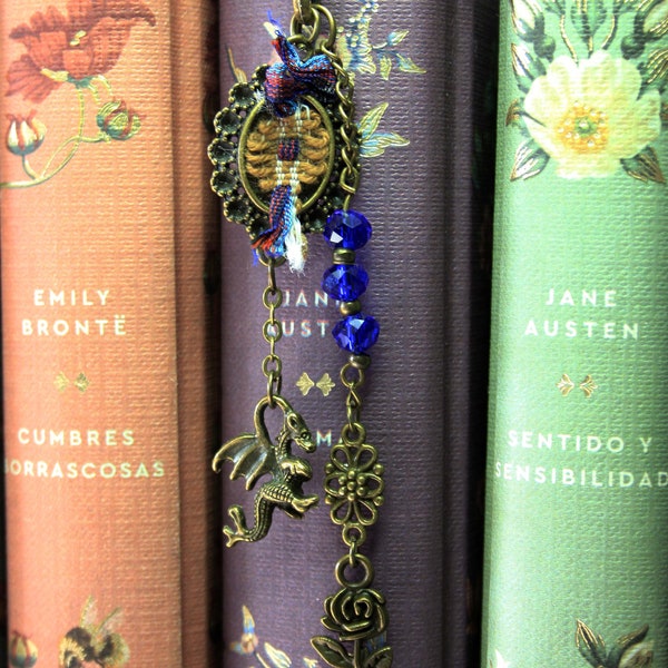 Custom bronze metal book point. Metal Bookmark. Vintage. Bookmark. Boho. Retro