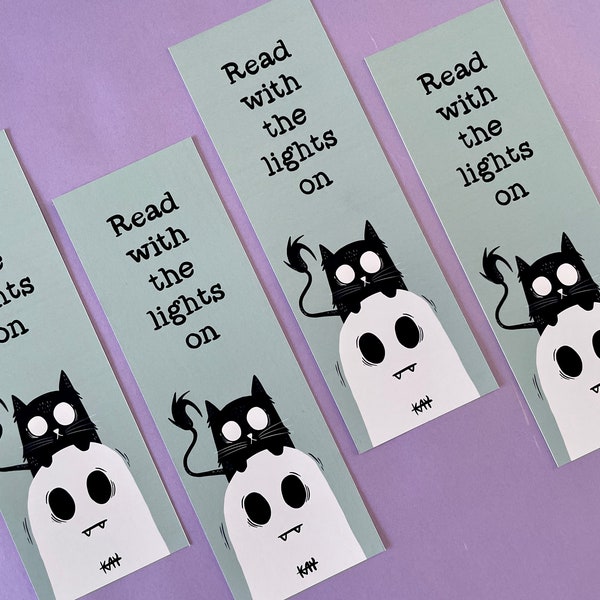 Bookmark - Lights On | Bookish gifts for kids, book lovers, him, her, bookwurms and readers