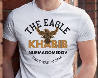 T-shirt Khabib, T-shirt Khabib Nurmagomedov, T-shirt vintage Khabib Nurmagomedov, cadeau Khabib Nurmagomedov pour femme et homme, Nurmagomedov
