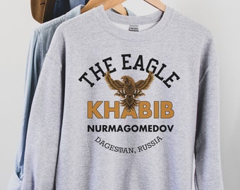 Sweatshirt Khabib, T-shirt Khabib Nurmagomedov, T-shirt vintage Khabib Nurmagomedov, cadeau Khabib Nurmagomedov pour femme et homme, Nurmagomedov