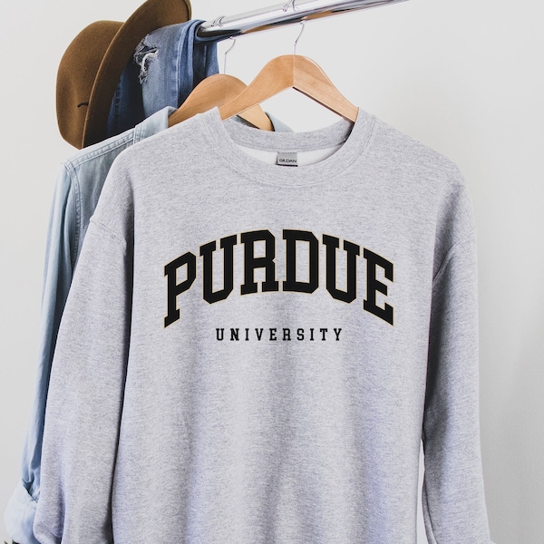 Purdue Sweatshirt,Purdue University tshirt,Purdue college, Purdue university, Purdue vintage,Purdue graduate,Purdue crewneck,Purdue sweater