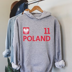 POLSKA RED HOODIE- ADULTS – Polish Vibes