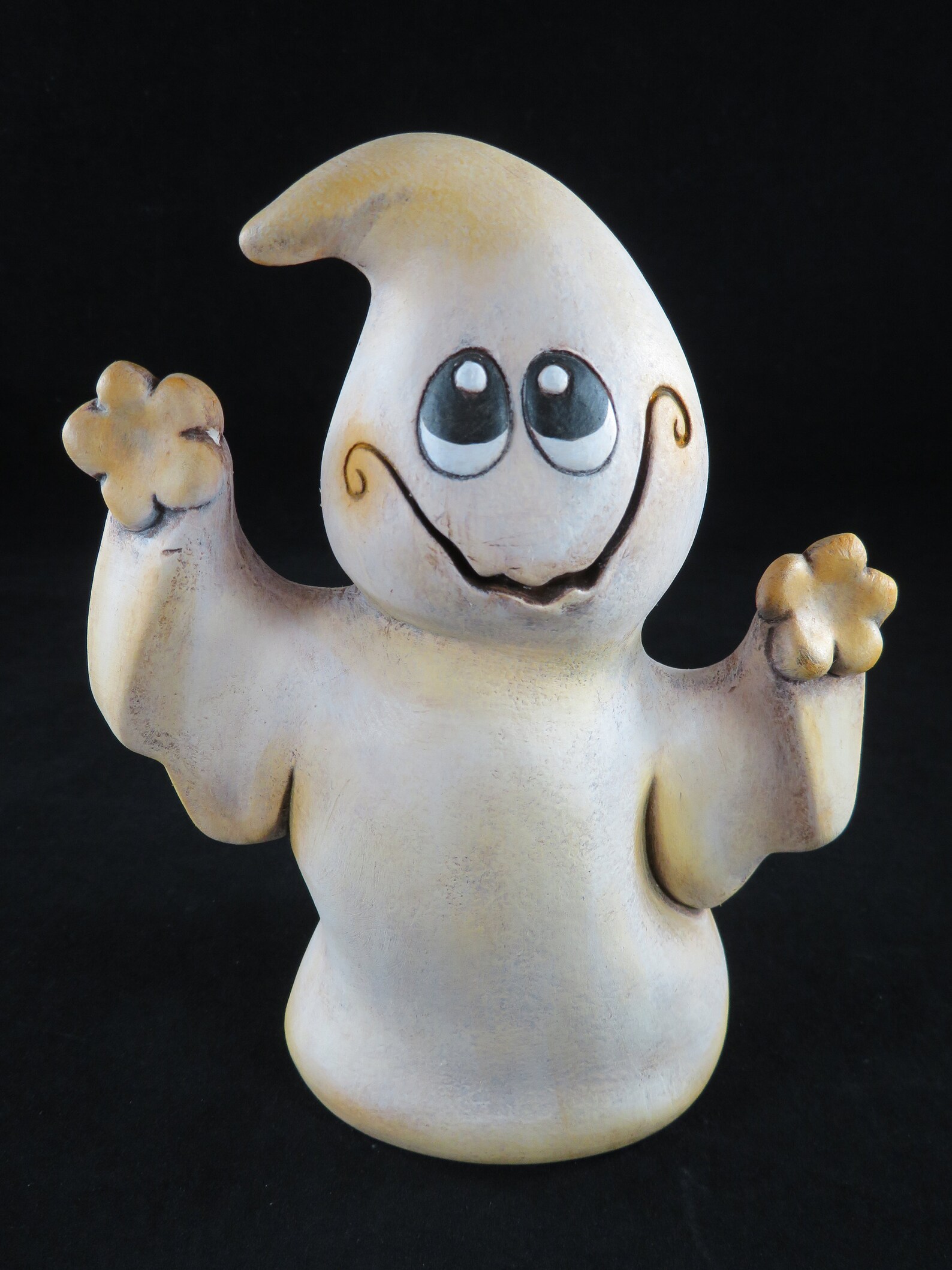 Ceramic Ghost figurines Ceramic Ghost Decoration Halloween Etsy
