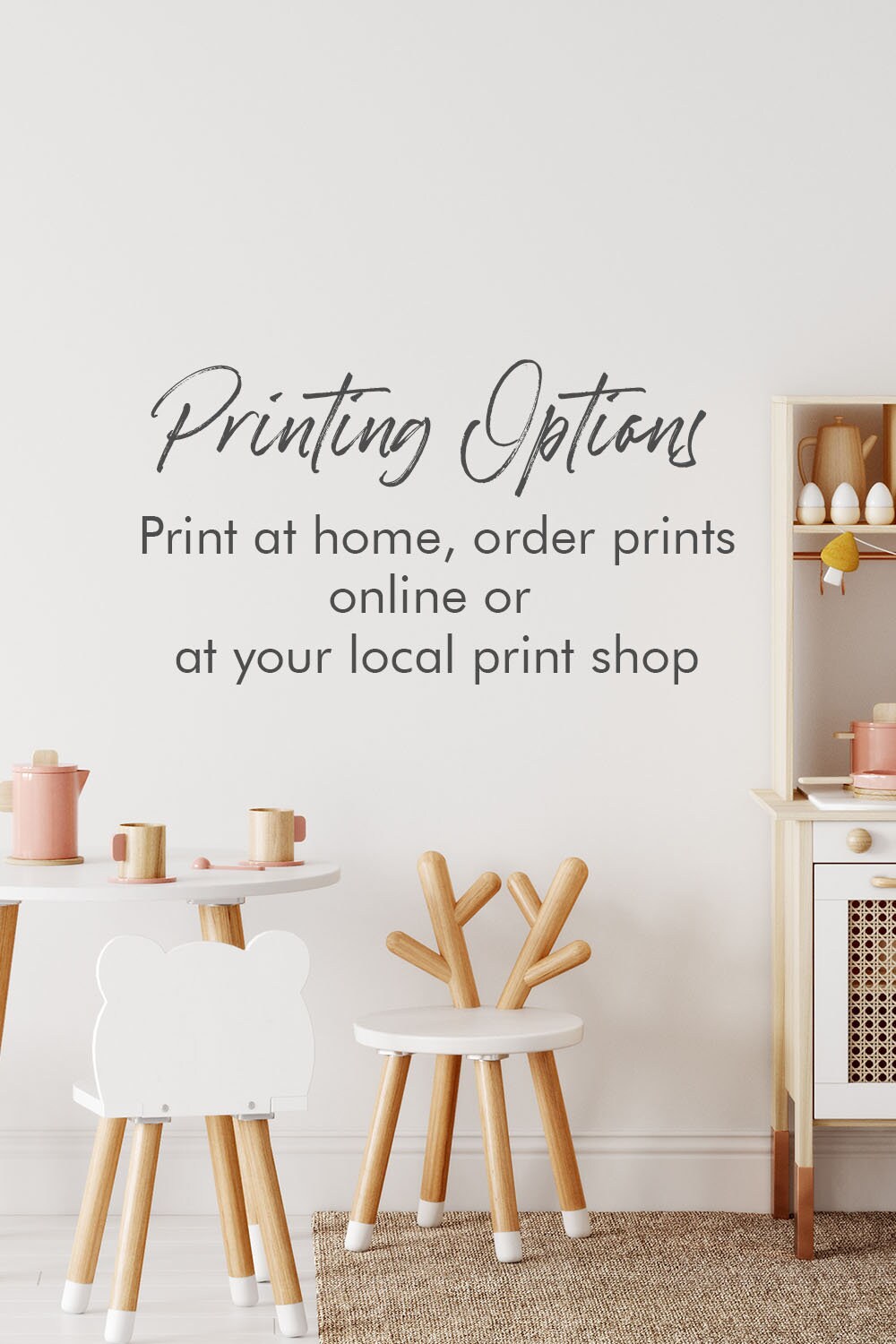 Personalized Printable Wall Art for a Childs Bedroom Nursery Etsy