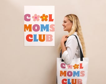 Cool Mom's Club Mother's Day Gift Tote bag