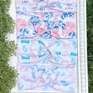 NICU Headband, NICU gift, Labor and Delivery Nurse Gift, Baby Headband, Nurse Headband, Labor & Delivery Nurse, CNA Headband, Lactation