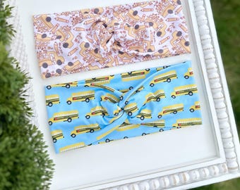 Twist Headband: Teacher, Nurse, & School Bus Driver Gift