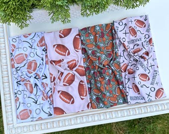 Football Headband, Gift for Football Lover, Football Gift, Sports Headband, Headband, Football Girl, Gift for Sports Lover, Fall Headband
