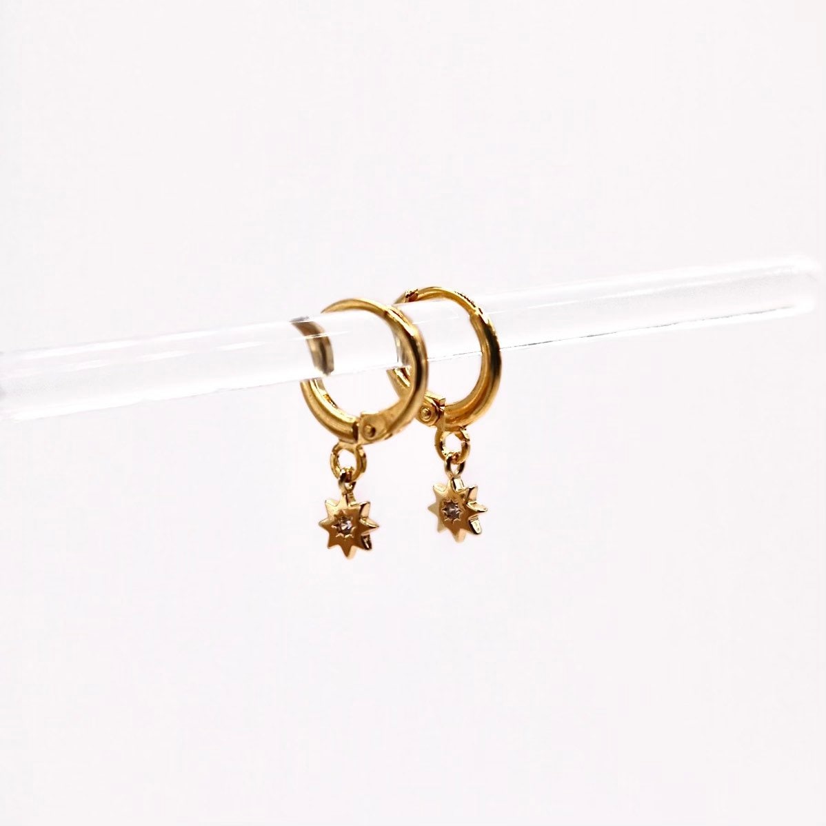 Buy Small Hoop Earrings With Charm for Women Online from India's Luxury  Designers 2023
