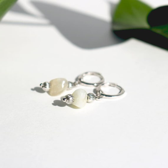 Platinum huggie hotsell earrings