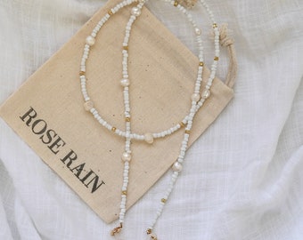 Sunglasses chain with Freshwater Pearls | Summer glasses chain | Sunglasses chain | Pearl Glasses chain | Neutral Glasses chain | glasses