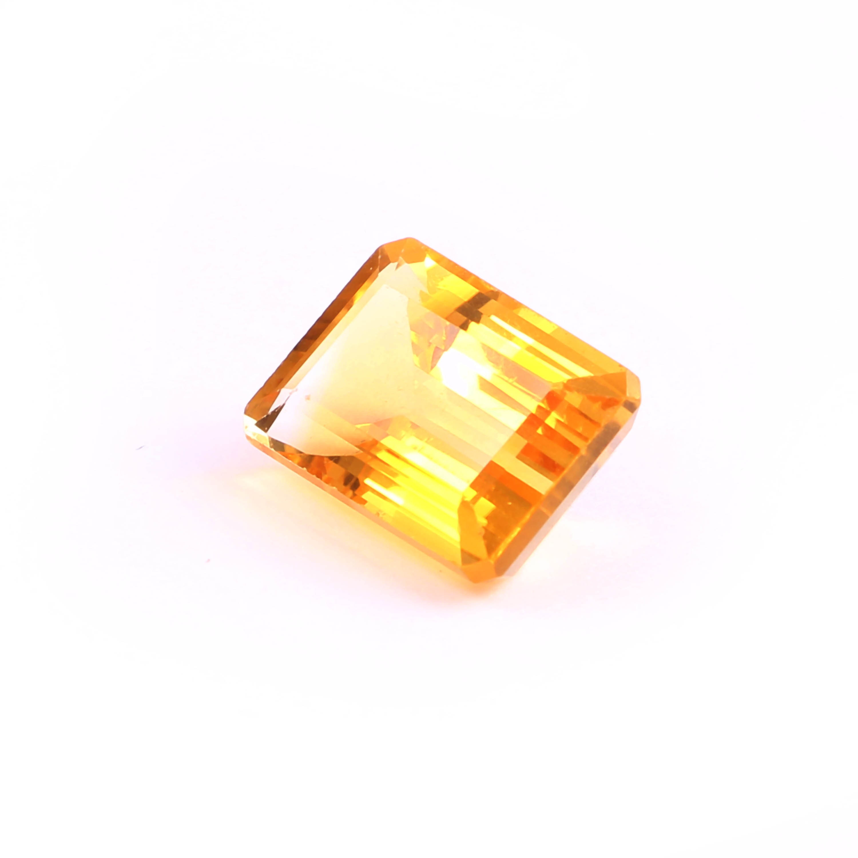 Amazing Quality Natural Citrine Octagon Gemstone Approx Etsy