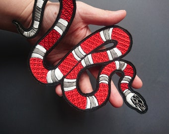 gucci snake patch