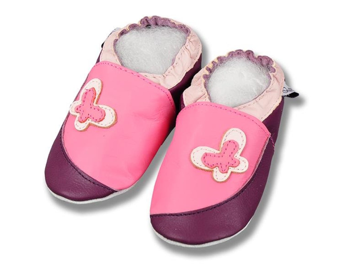 Lappade Leather Slippers Slippers Baby Shoes Baby Crawling Etsy UK