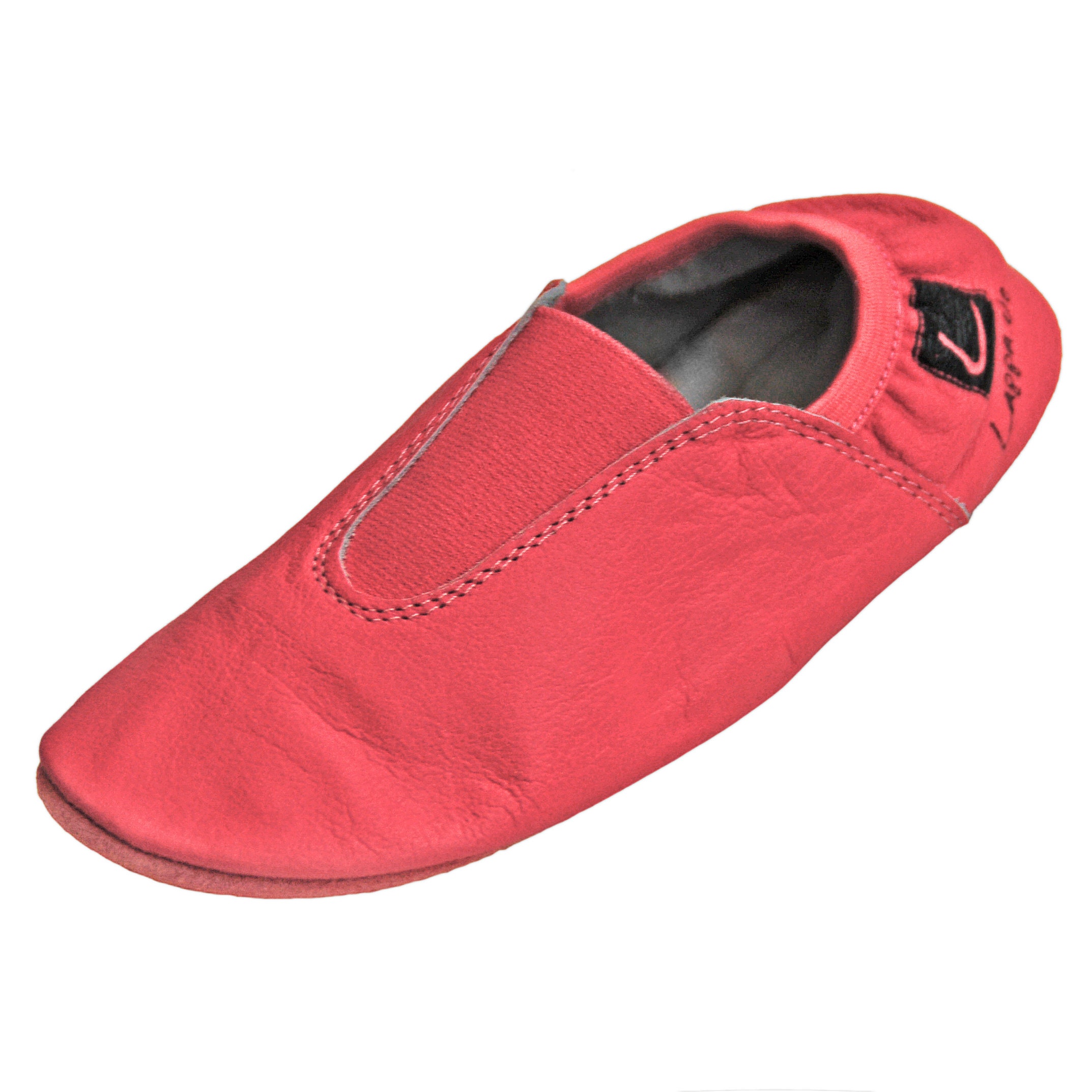 Chaussons De Gymnastique & Danse Lappade - Semelle Caoutchouc Antidérapante - Taille 22 à 46 - Cuir Respirant