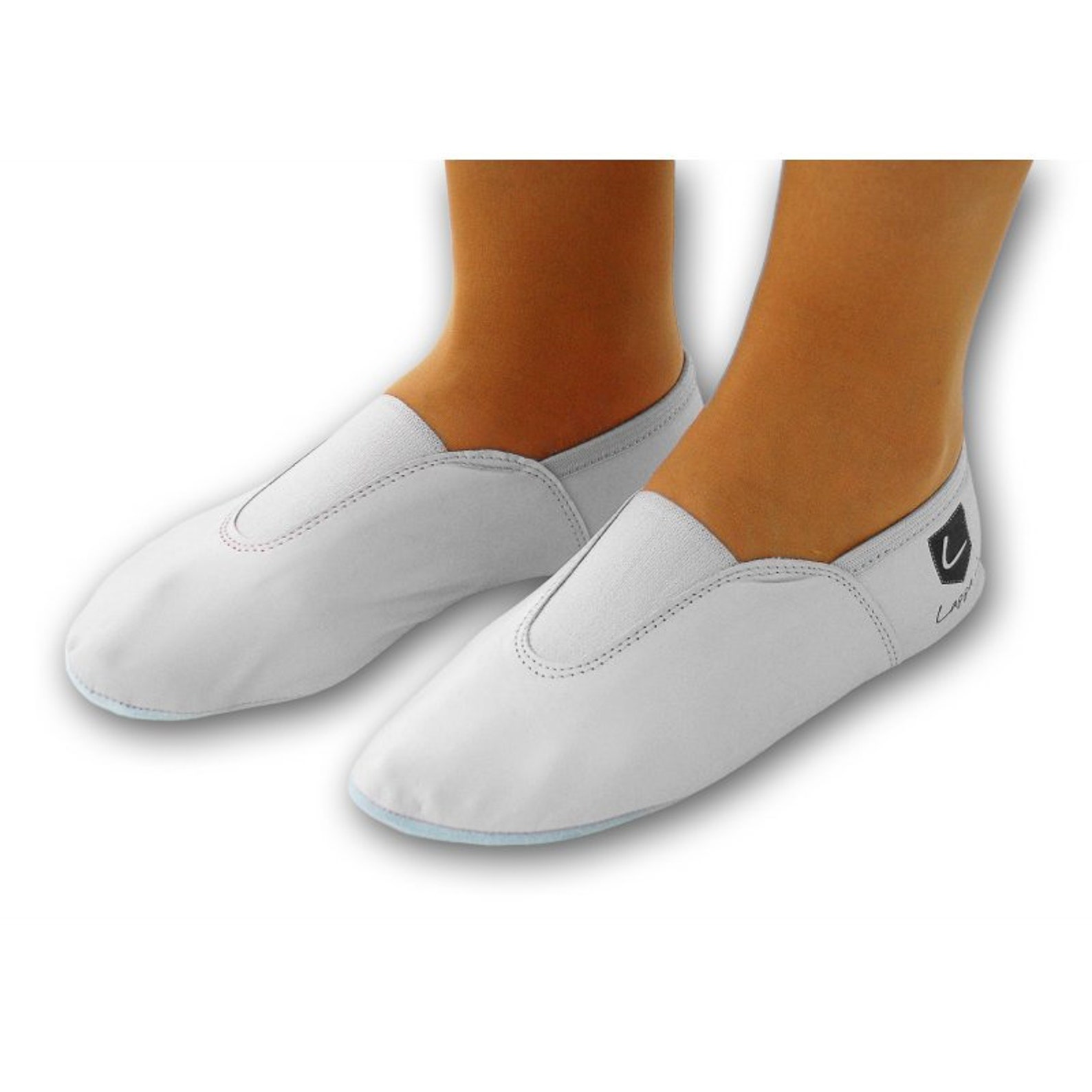 Chaussons De Gymnastique & Danse Lappade - Semelle Caoutchouc Antidérapante - Taille 22 à 46 - Cuir Respirant