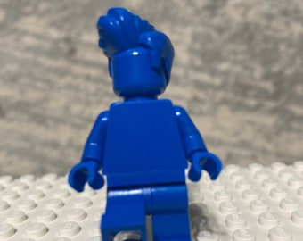 NEW Lego Minifig Dark PURPLE HAIR Angular Swept Back Punk Rock Star Head Gear 