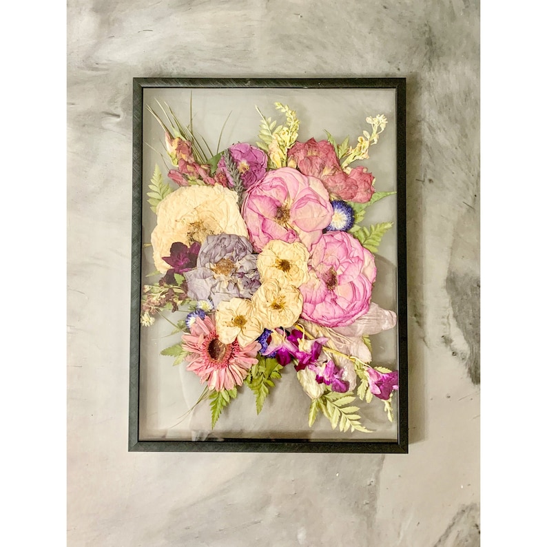 Bouquet Preservation Pressed Custom - Bridal Shower