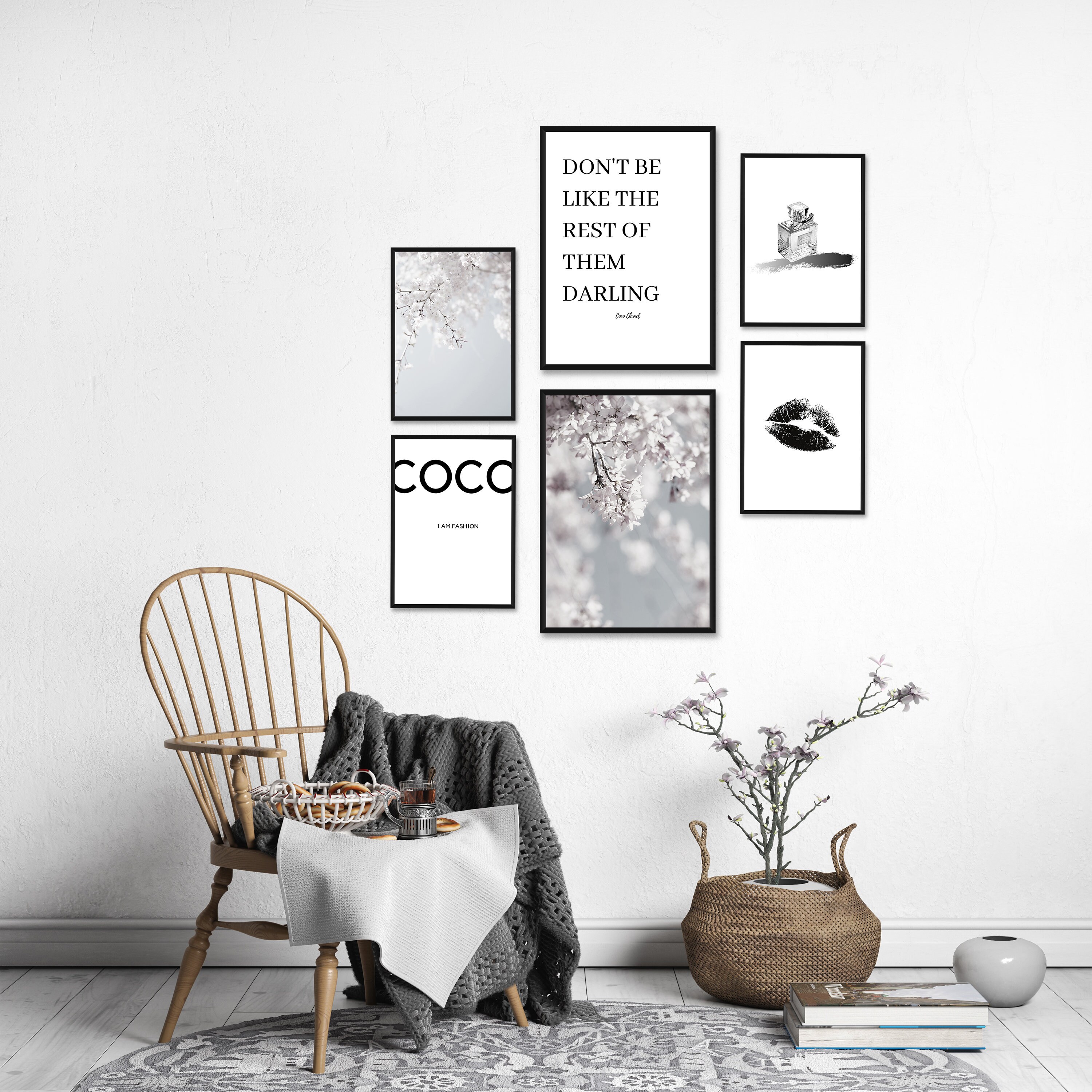 Highquality poster set Aesthetics Beauty Fashion 6