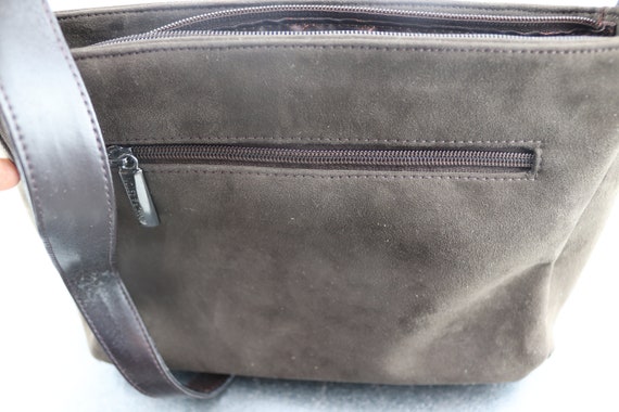 Brown vintage leather handbag for women brand ART… - image 3