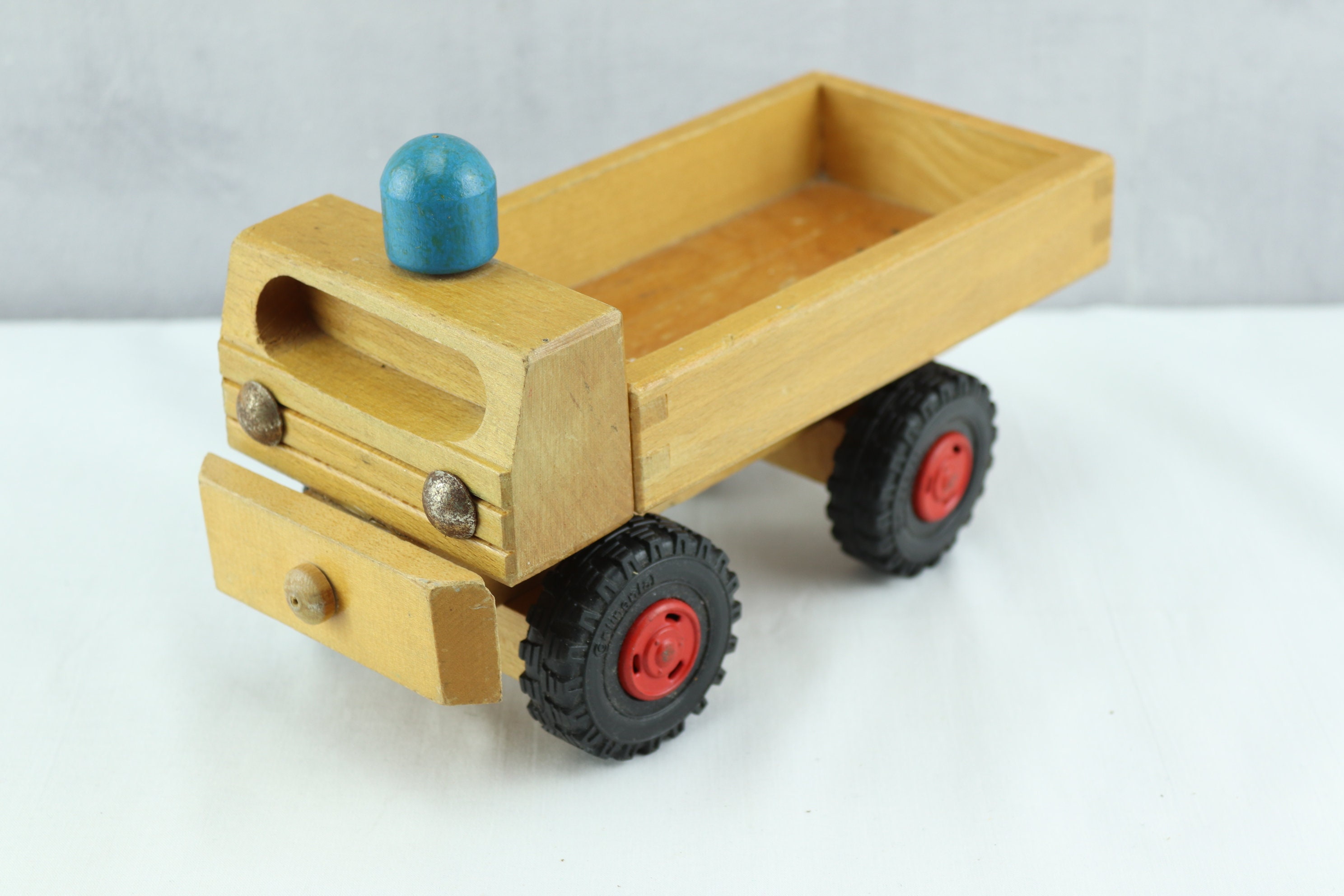 ANCIEN JOUET TÔLE Camion Benne HI-WAY TRIANG Made in England vintage EUR 30,99 - FR