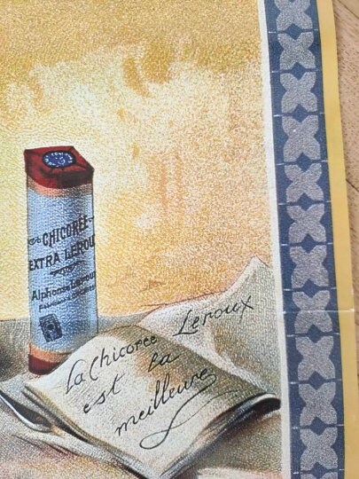PIN’S CHICORÉE LEROUX Affiche Publicitaire Ancienne EUR 3,50 - PicClick FR