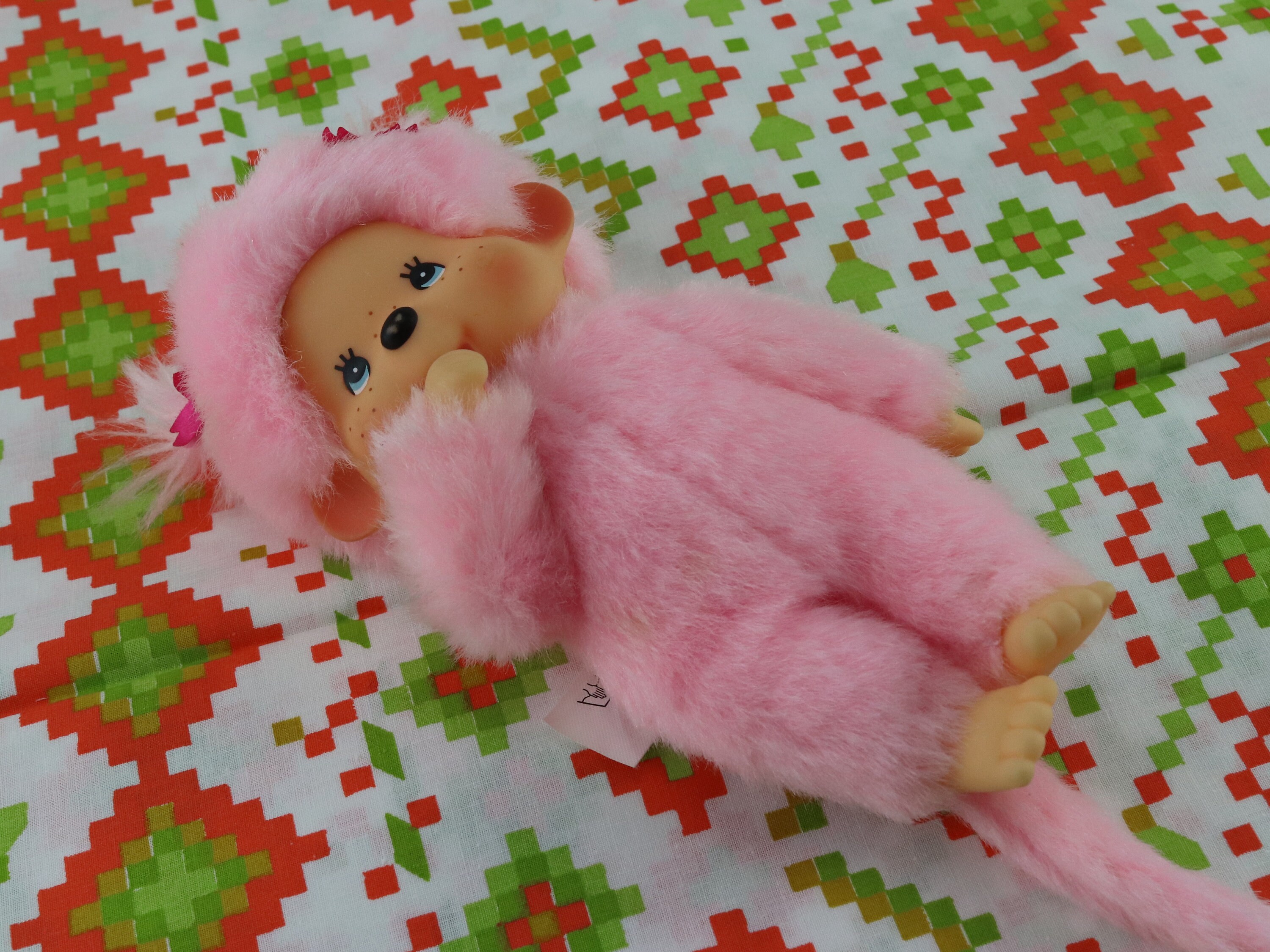 Vintage KIKI Girl Plush Toy, Old SEKIGUCHI Brand KIKI, Collectible