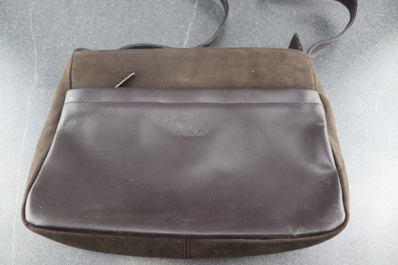 Brown vintage leather handbag for women brand ART… - image 1