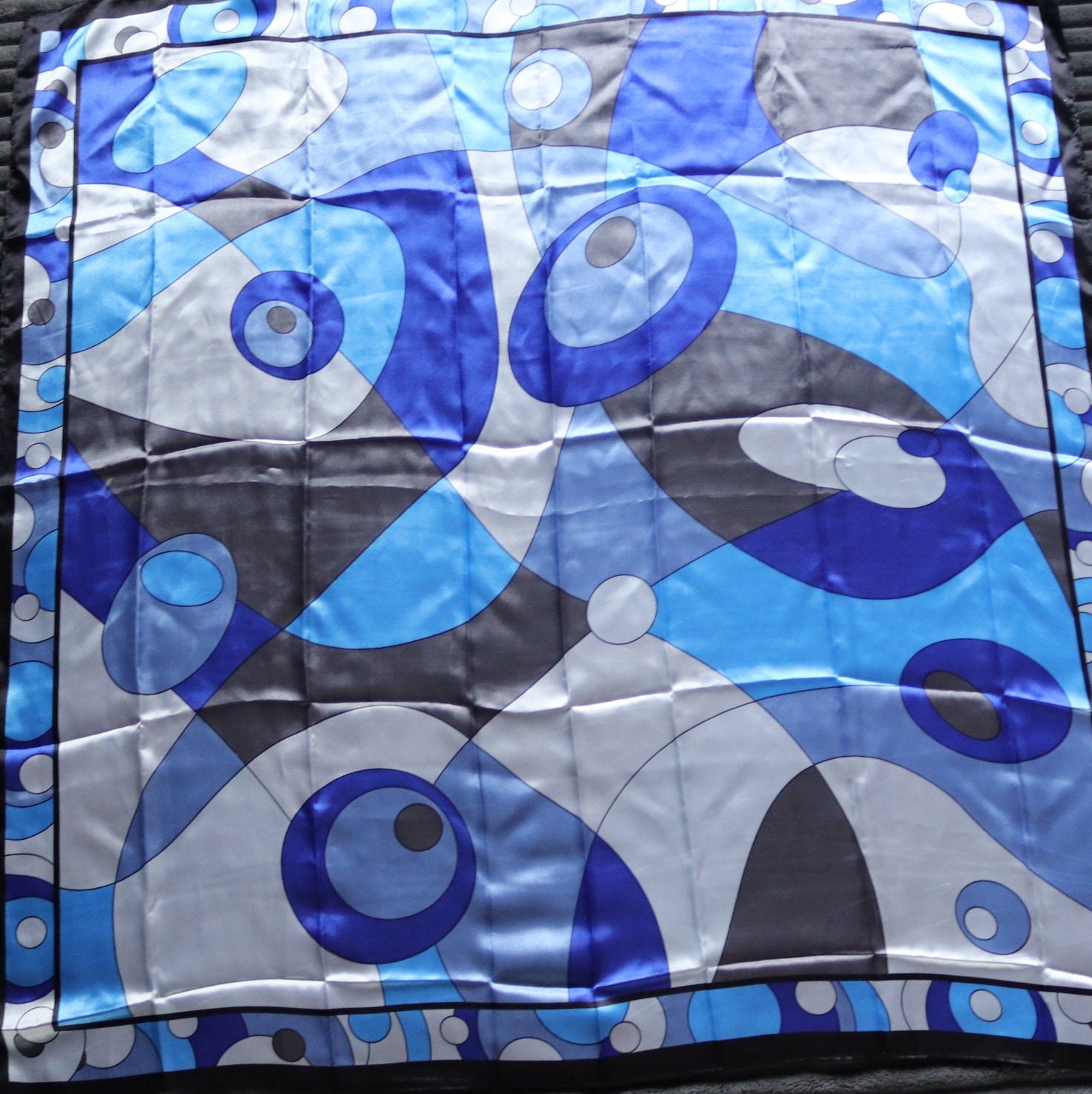 Écharpe Foulard La Maison Du Jerey – Satin Multicolore – 120 X 28 Cm – Homme (France)