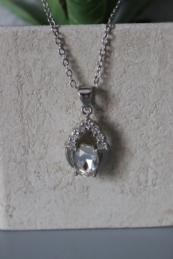 Pendentif Vintage En Argent Des Années 30 - Bijou Ancien D'occasion