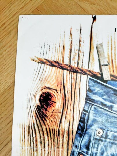 Levi's Jeans Advertising Poster From the 90s, Rare and Levi's Jeans Advertising Poster From the 90s, Rare and