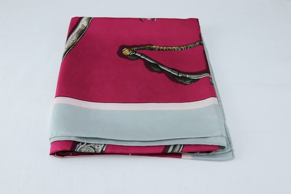 Vintage scarf from J.F Sommer collection in real … - image 1