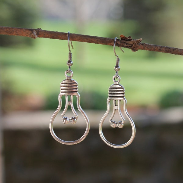 Light Bulb Earrings Etsy