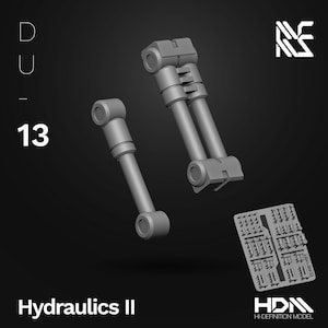 HDM Detail Up Hydraulic Pistons II for Mecha Model Kits