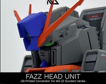 1/100 Scale FAZZ Detail Up Head (for MG ZZ Ver.Ka)