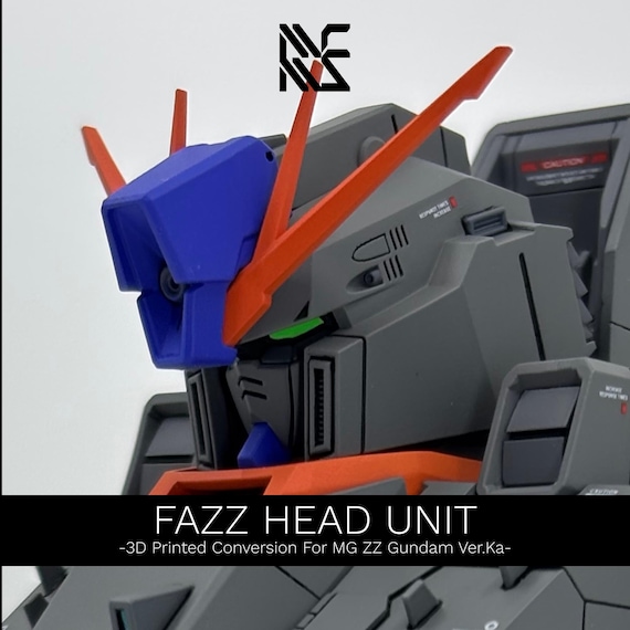 1/100 Scale FAZZ Detail up Head (for MG ZZ Ver.ka) - Etsy
