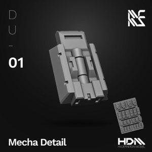 HDM Detail Up Mecha Detail für Mecha Model Kits