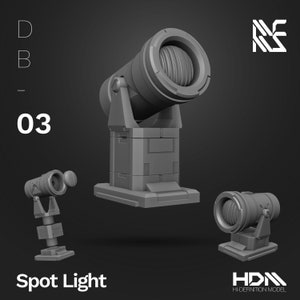 HDM Diorama Spot Light Set [Ver. 2] for 1/144 & 1/100 Scale Mecha Model Kits