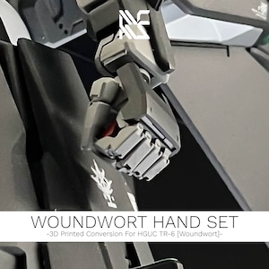 1/144 Scale Custom HG TR-6 [Woundwort] Option Hand Set