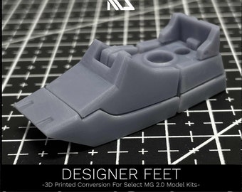 1/100スケール Ver Ka フィートコンバージョンキット（一部の MG モデルキット用 [互換性については説明をお読みください]）
