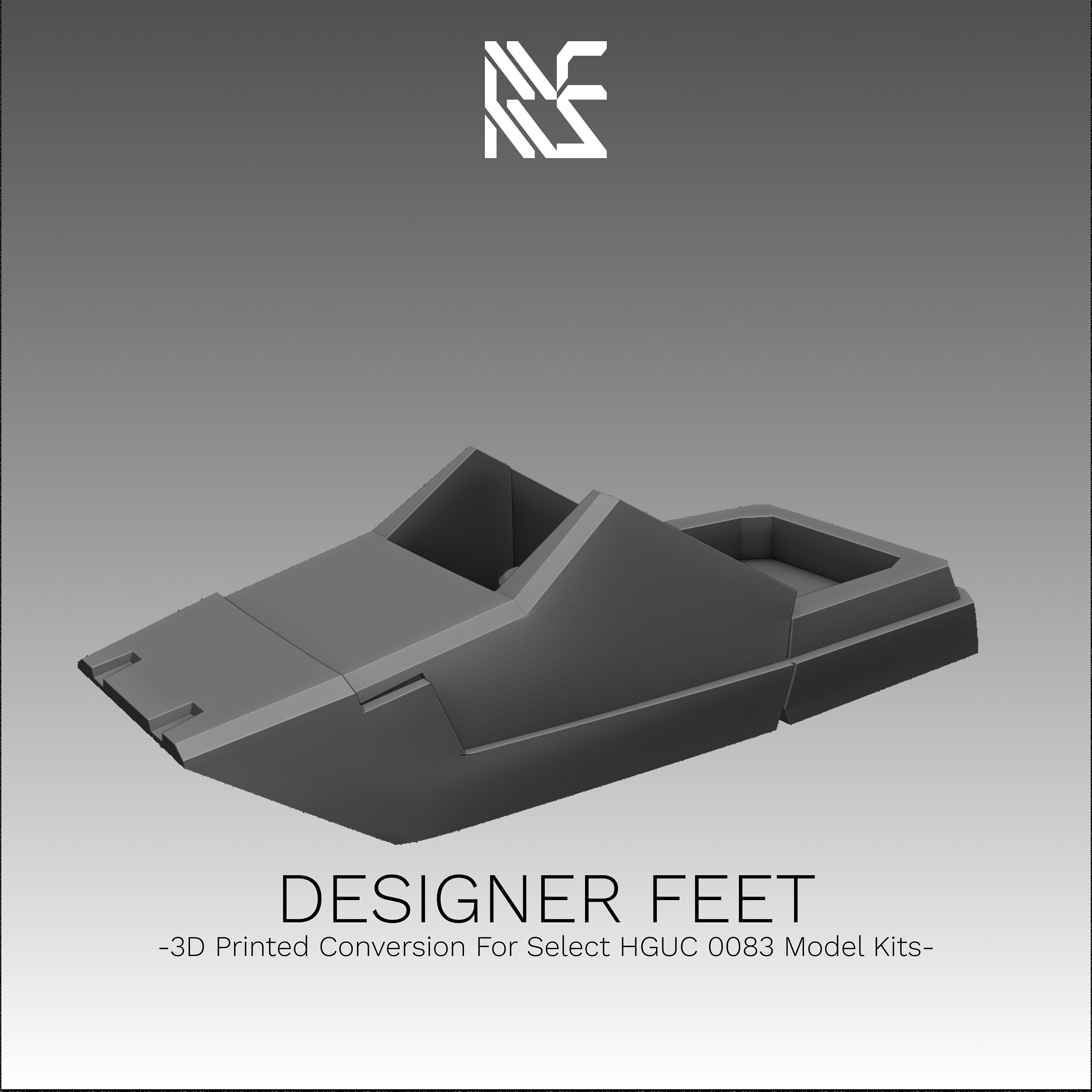 Left Foot Conversion Kit 1/144 Scale Ver Ka Feet Conversion Kit (for Select HGUC Model Kits) - Etsy