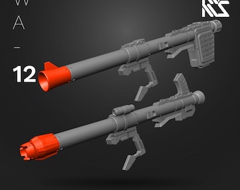 HDM Modular Bazooka for 1/100 Scale Mecha Model Kits