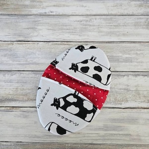 Single or Set of 2 Mini Finger Oven Mitts, Mini Mitts, Mini Potholder, Microwave potholder, fingertip potholder, great gift, cow and chicken