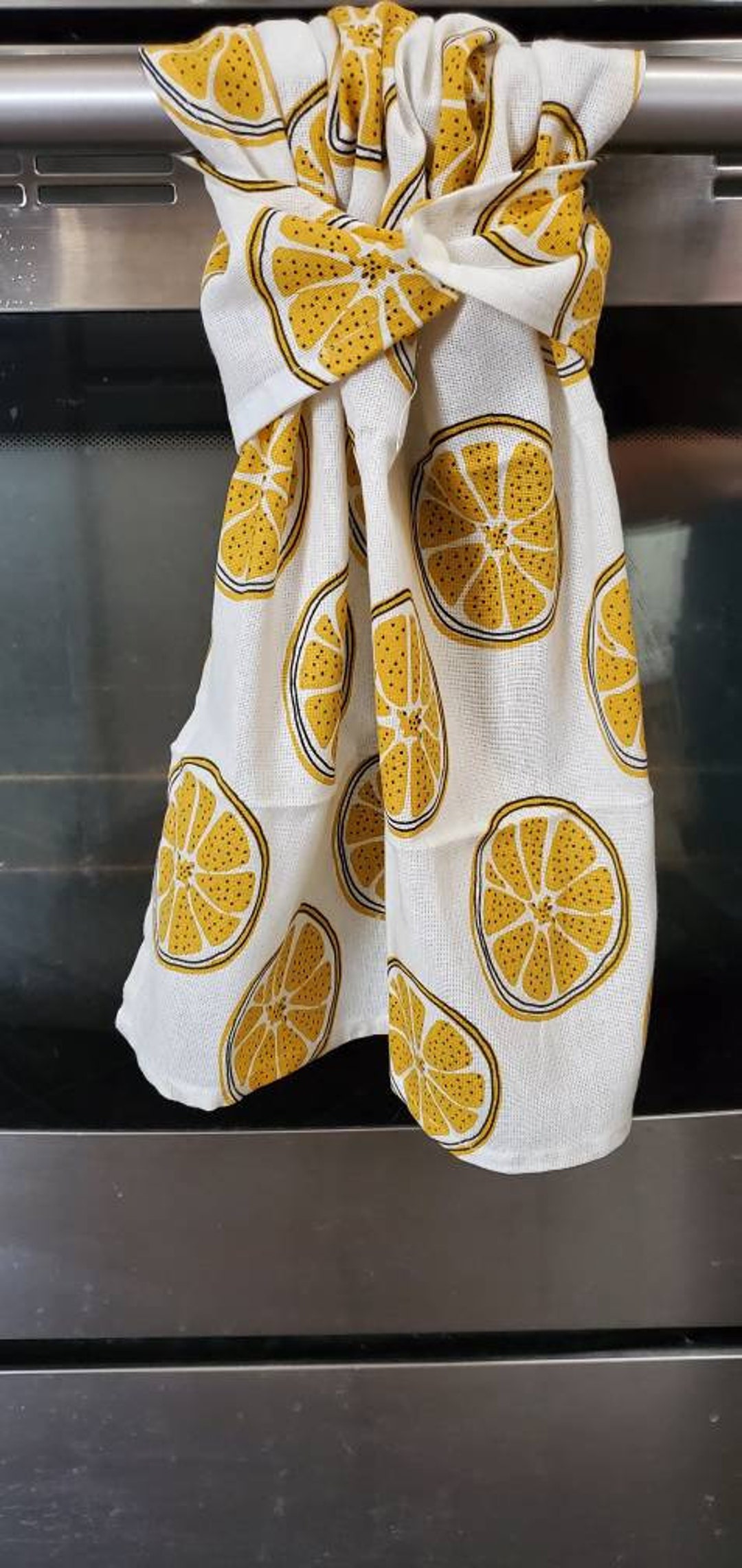 Hanging Towel Snap on Towel Kitchen Towel Decorative Towel Etsy