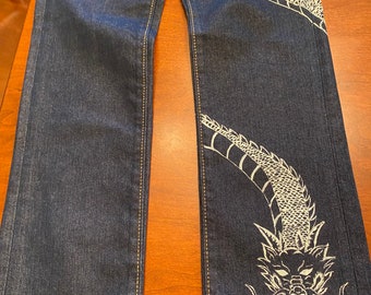 Dragon Jeans - Etsy